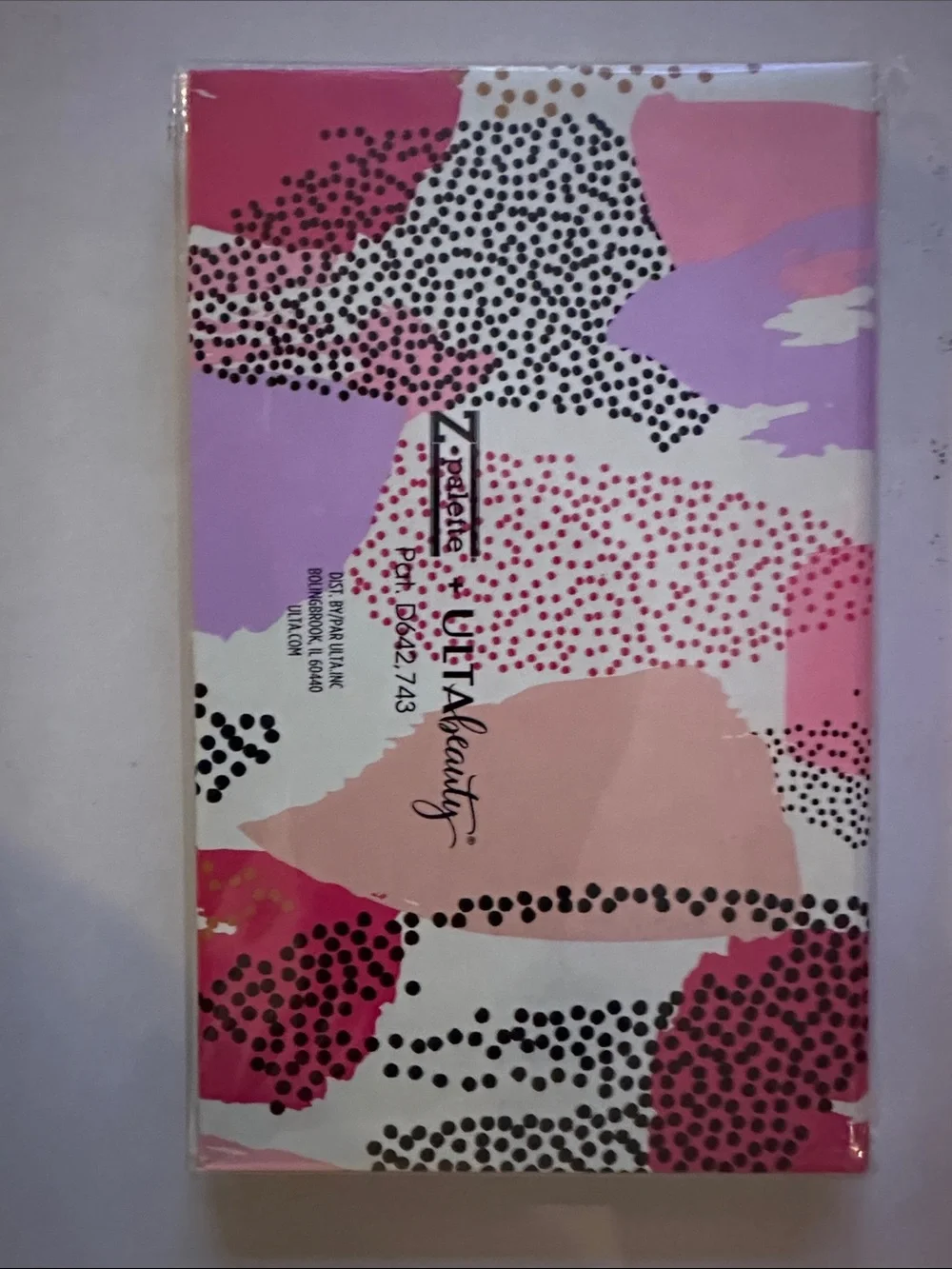 Ulta Beauty Z Palette Pink Purple White & Gold Magnetic Makeup Palette